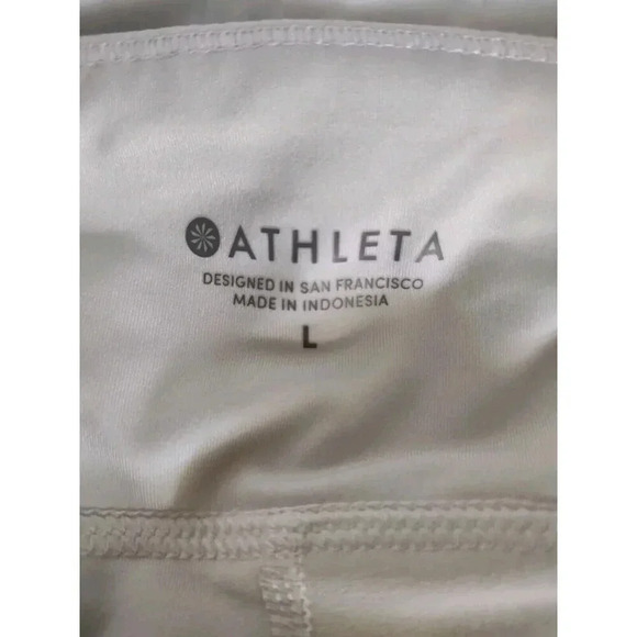 Athleta Stealth TruCool Skort Skirt Tennis Golf White Size Large Athleisure - Picture 4 of 7